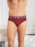 Men's Micromodal Solid Brief - Ultra Soft, Antimicrobial, No Marks Waistband - Peacoat Blue
